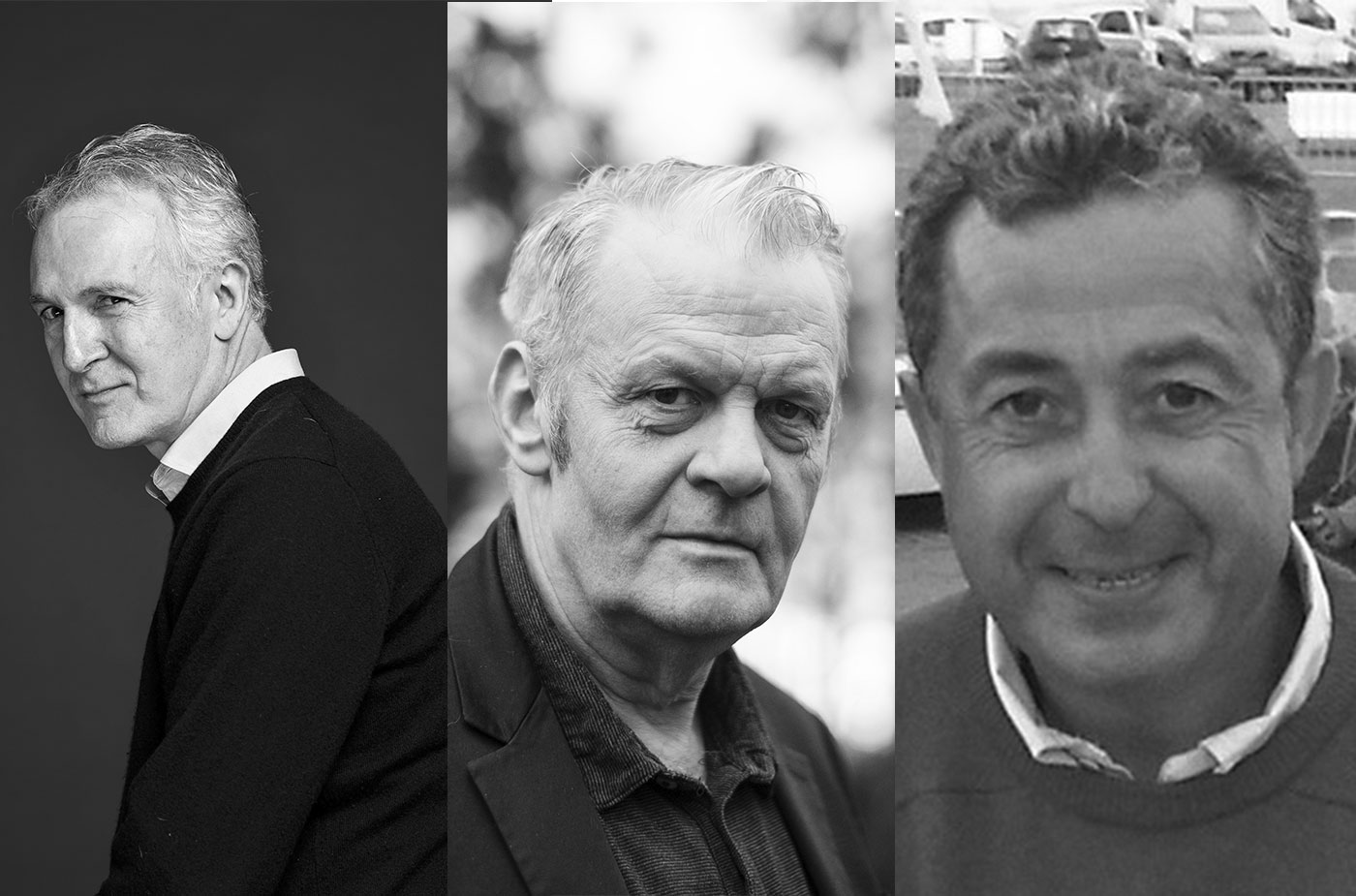 Frank Darcel, Patrick Jézéquel et Gilles Martin-Chauffier
