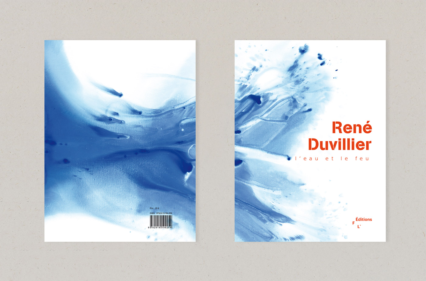 New catalogue : Ren Duvillier - Water and Fire