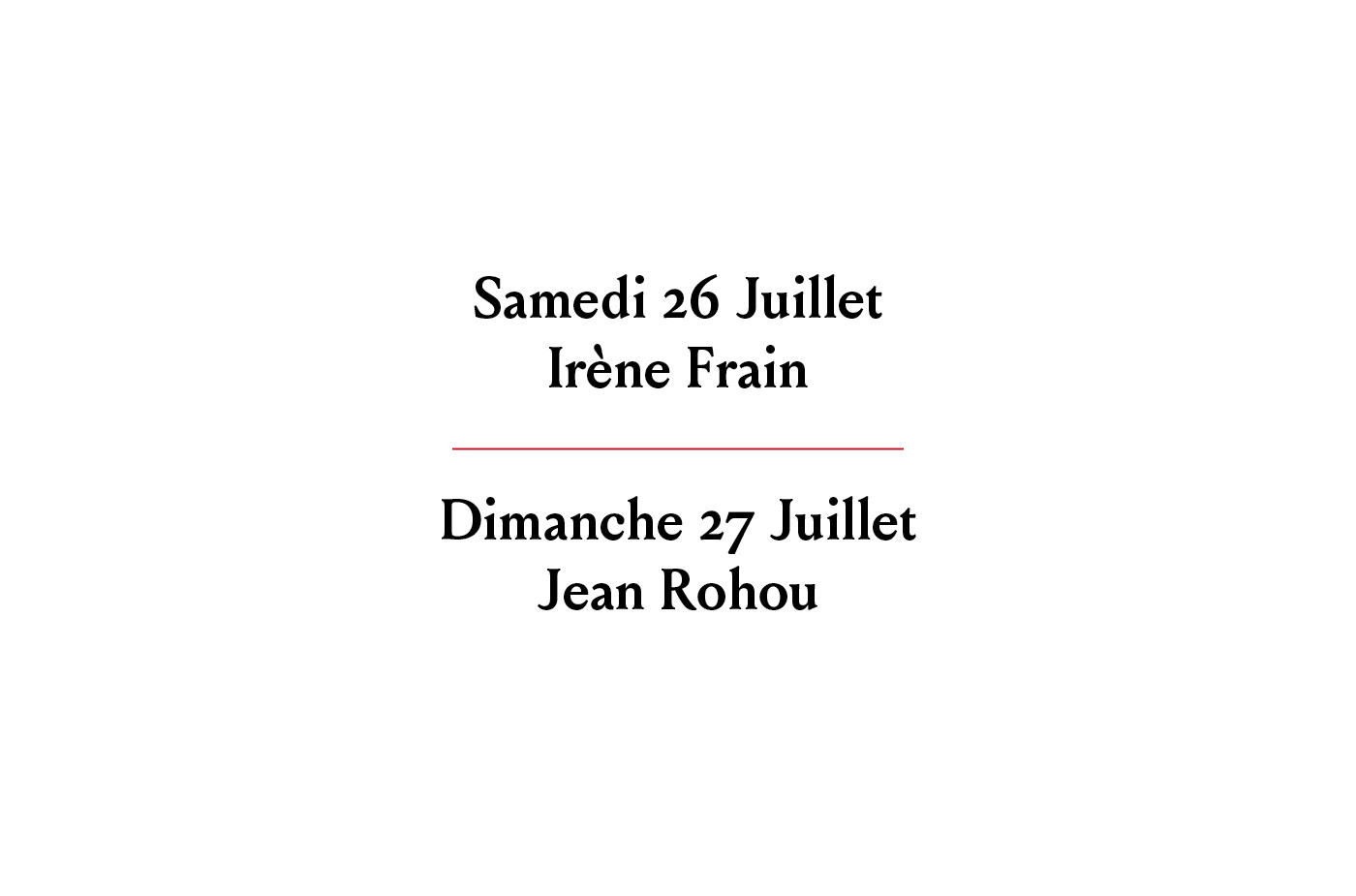 Rencontre avec Irène Frain et Jean Rohou